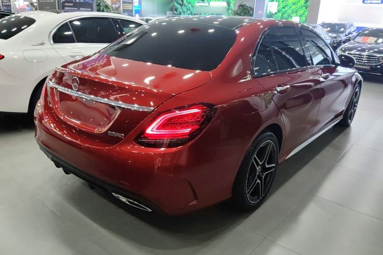 Used Mercedes-Benz C-Class 2021 C 260 L Sport Edition Star Collection Rear Right 45 Deg