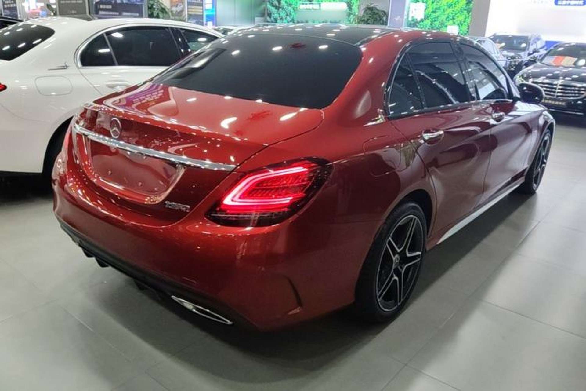 Used Mercedes-Benz C-Class 2021 C 260 L Sport Edition Star Collection Rear Right 45 Deg