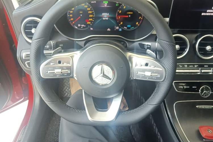 Used Mercedes-Benz C-Class 2021 C 260 L Sport Edition Star Collection Steering Wheel