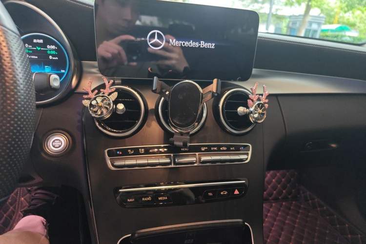 Used Mercedes-Benz C-Class 2021 C 260 L Sport Edition Audio And AC Panel