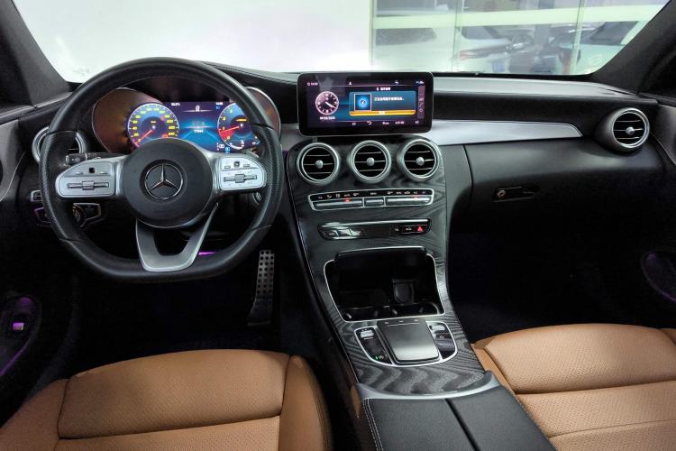 Used Mercedes-Benz C-Class 2021 C 200 Coupe Center Console