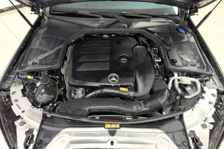 Used Mercedes-Benz C-Class 2021 C 200 Coupe Engine Bay