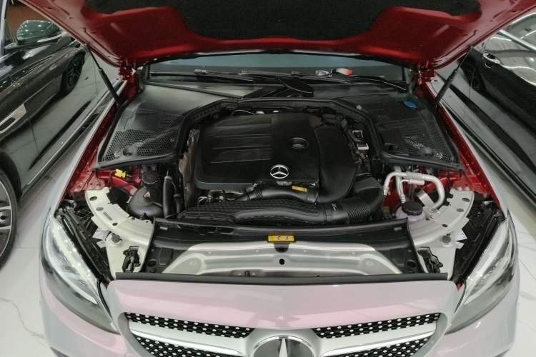 Used Mercedes-Benz C-Class 2021 C 260 Coupe Engine Bay