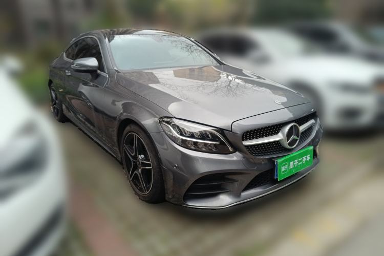Used Mercedes-Benz C-Class 2021 C 260 Coupe Front Right 45 Deg