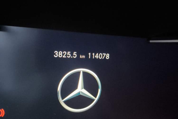 Used Mercedes-Benz C-Class 2021 C 260 L Sport Edition Star Collection Odometer Close Up