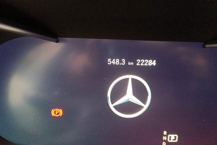 Used Mercedes-Benz C-Class 2021 C 260 Coupe Odometer Close Up