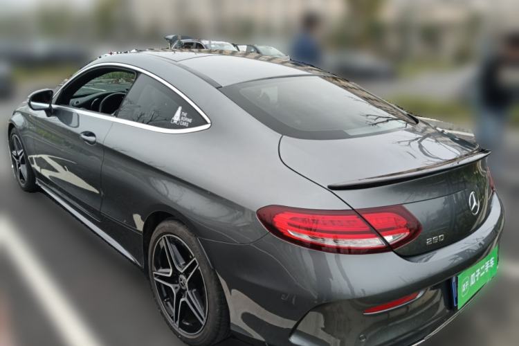 Used Mercedes-Benz C-Class 2021 C 260 Coupe Rear Left 45 Deg