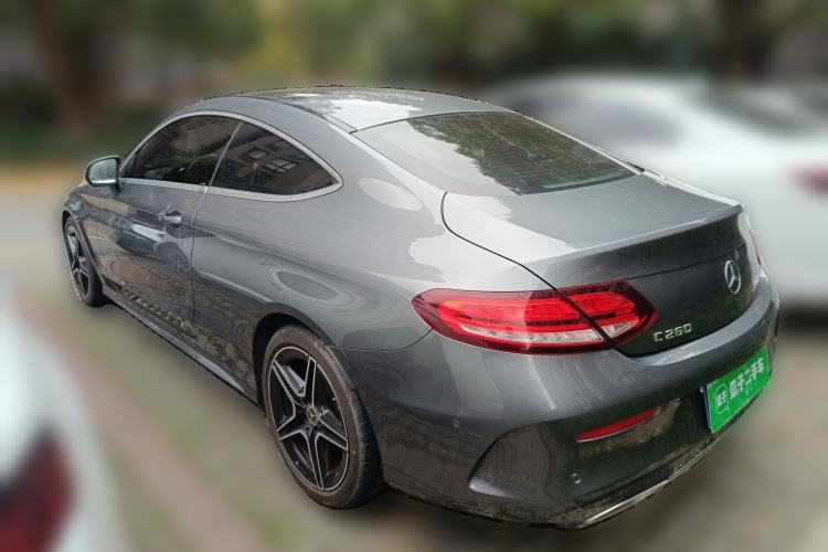 Used Mercedes-Benz C-Class 2021 C 260 Coupe Rear Left 45 Deg