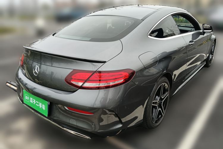 Used Mercedes-Benz C-Class 2021 C 260 Coupe Rear Right 45 Deg