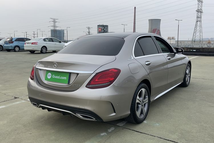 Used Mercedes-Benz C-Class 2021 C 260 L Sport Edition Rear Right 45 Deg