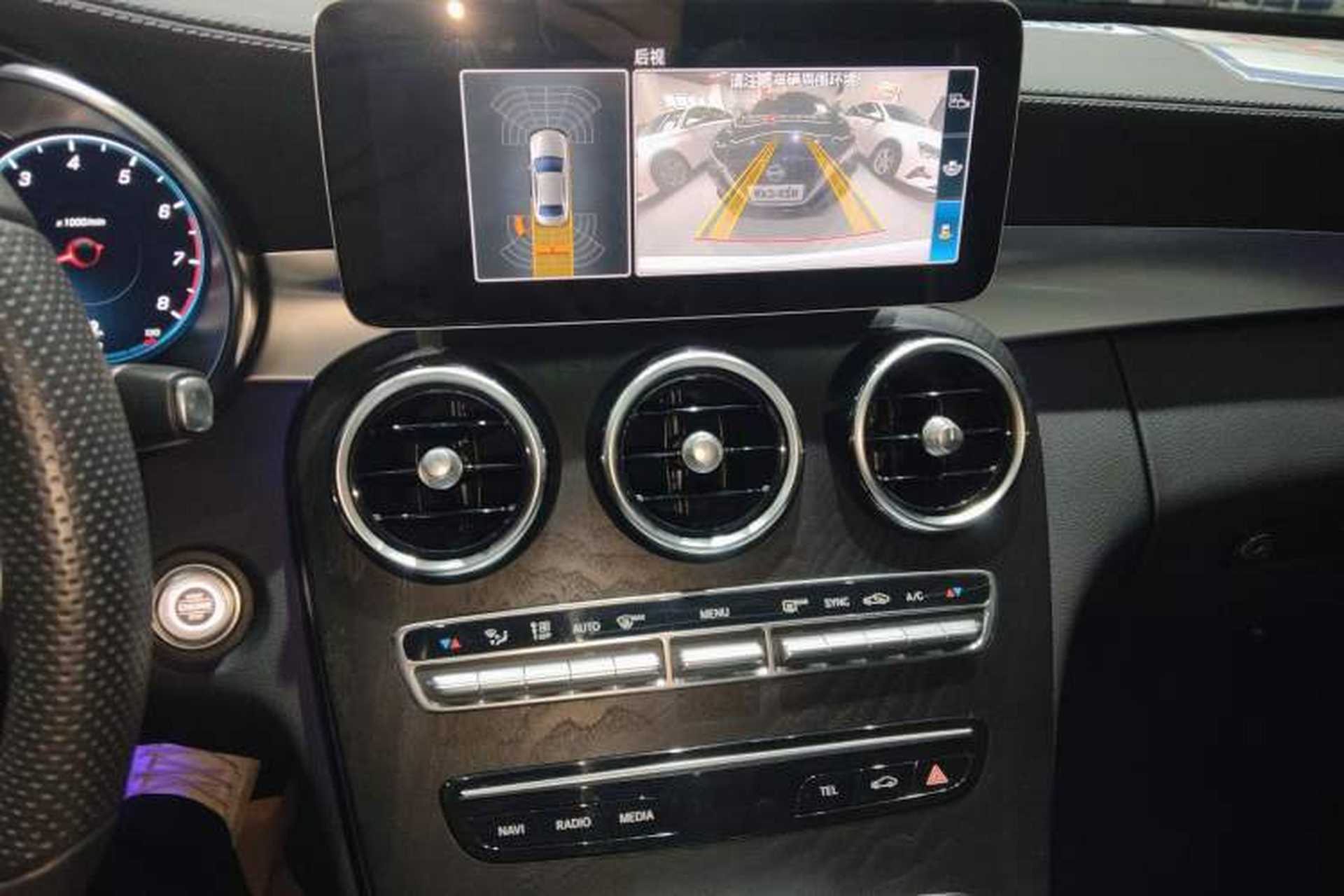 Used Mercedes-Benz C-Class 2021 C 200 L Fashion Edition Sport Version Audio And AC Panel