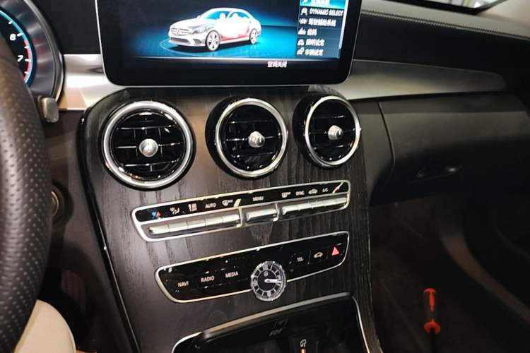 Used Mercedes-Benz C-Class 2021 C 260 L Sport Edition Star Collection Audio And AC Panel