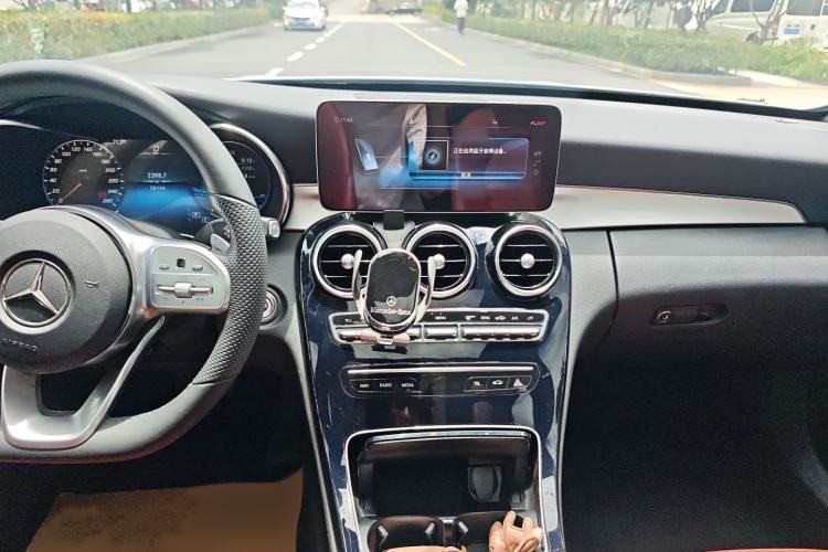 Used Mercedes-Benz C-Class 2021 C 260 Star Edition Audio And AC Panel