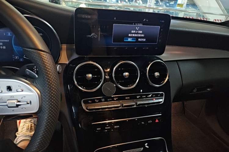Used Mercedes-Benz C-Class 2021 C 260 Star Edition Audio And AC Panel