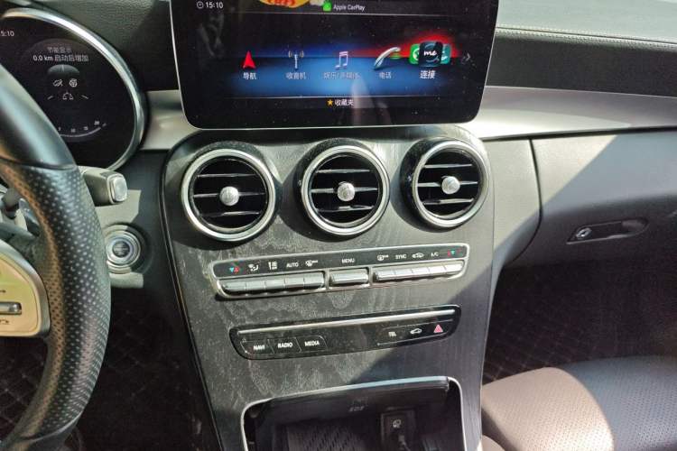 Used Mercedes-Benz C-Class 2021 C 260 L Sport Edition Audio And AC Panel
