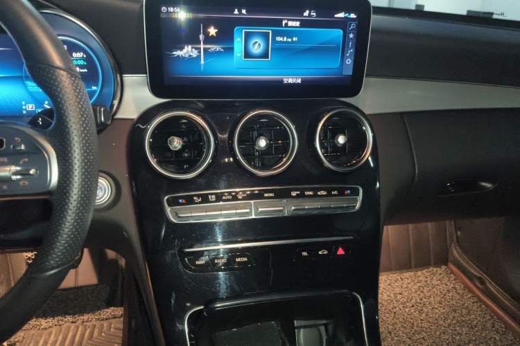 Used Mercedes-Benz C-Class 2021 C 260 Star Edition Audio And AC Panel