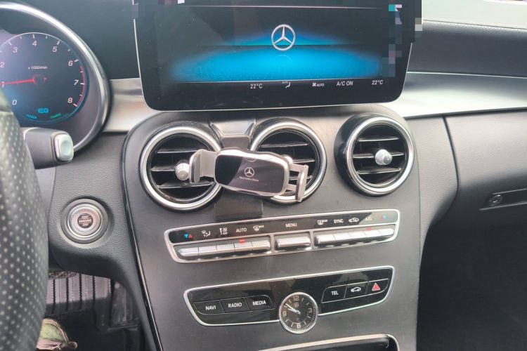 Used Mercedes-Benz C-Class 2021 C 260 L Sport Edition Star Collection Audio And AC Panel