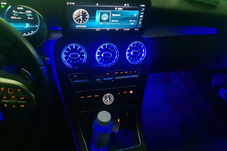 Used Mercedes-Benz C-Class 2021 C 260 L Sport Edition Star Collection Audio And AC Panel