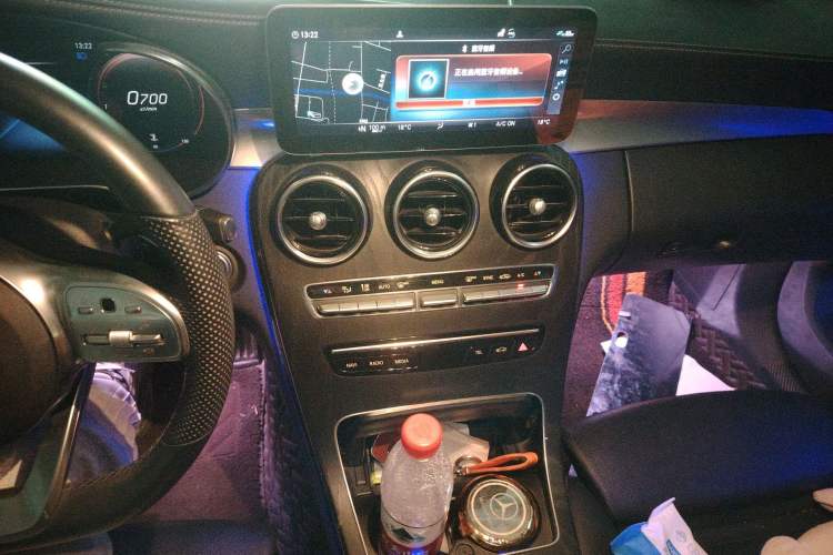 Used Mercedes-Benz C-Class 2021 C 200 L Fashion Edition Sport Version Audio And AC Panel