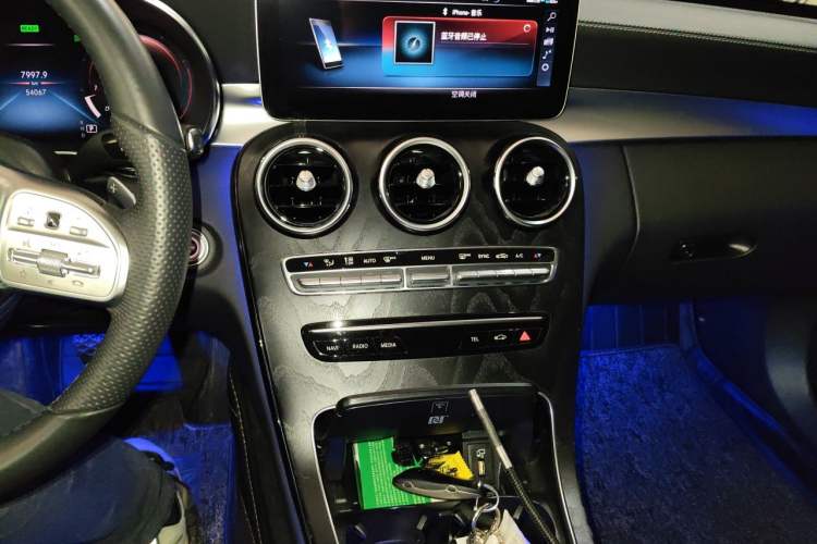 Used Mercedes-Benz C-Class 2021 C 260 L Sport Edition Audio And AC Panel
