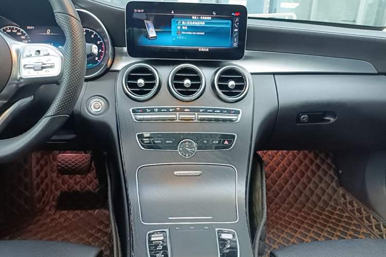 Used Mercedes-Benz C-Class 2021 C 260 L Sport Edition Star Collection Audio And AC Panel