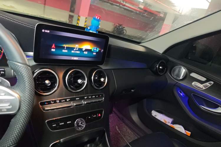 Used Mercedes-Benz C-Class 2021 C 260 L Sport Edition Star Collection Audio And AC Panel