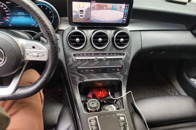 Used Mercedes-Benz C-Class 2021 C 260 L Sport Edition Audio And AC Panel