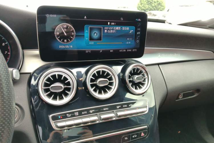 Used Mercedes-Benz C-Class 2021 C 260 Star Edition Audio And AC Panel