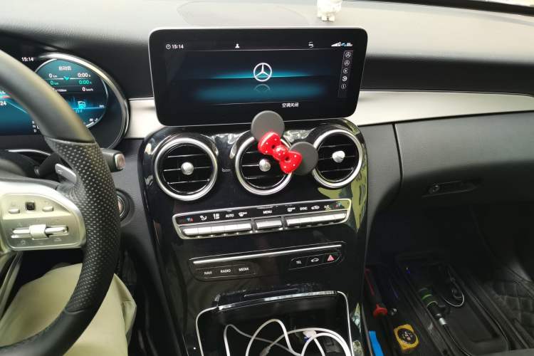 Used Mercedes-Benz C-Class 2021 C 260 Star Edition Audio And AC Panel