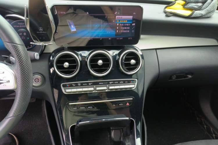 Used Mercedes-Benz C-Class 2021 C 260 Star Edition Audio And AC Panel