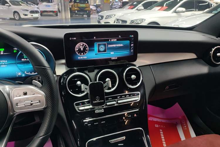 Used Mercedes-Benz C-Class 2021 C 260 Star Edition Audio And AC Panel