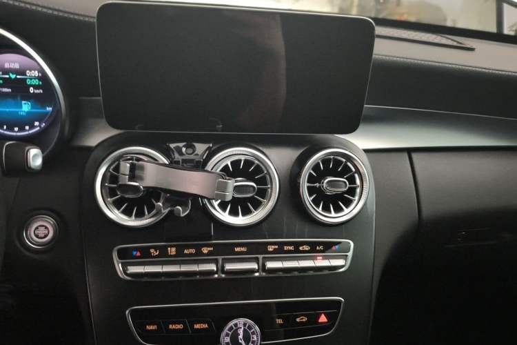 Used Mercedes-Benz C-Class 2021 C 260 L Sport Edition Star Collection Audio And AC Panel