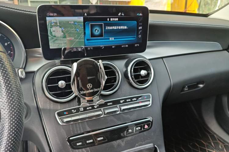 Used Mercedes-Benz C-Class 2021 C 200 L Fashion Edition Sport Version Audio And AC Panel