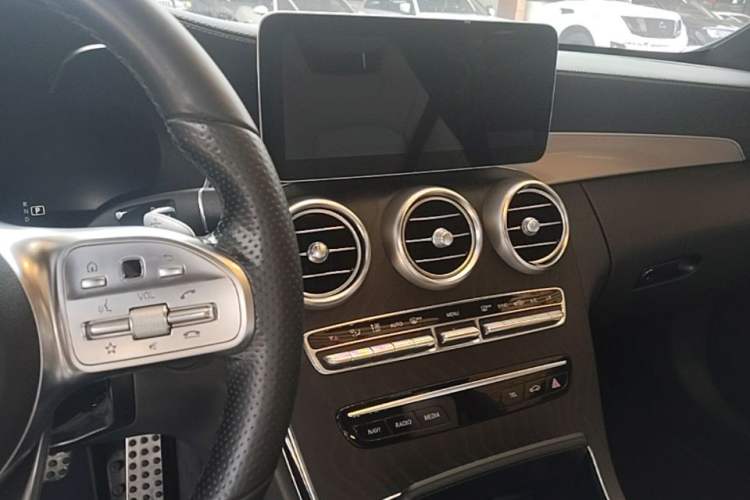 Used Mercedes-Benz C-Class 2021 C 200 Coupe Audio And AC Panel