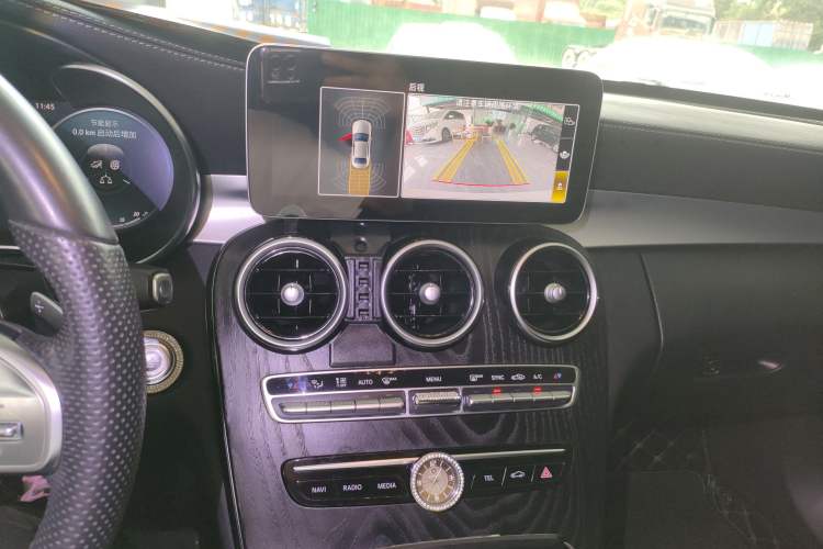 Used Mercedes-Benz C-Class 2021 C 200 L Fashion Edition Sport Version Audio And AC Panel