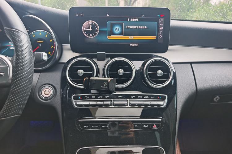 Used Mercedes-Benz C-Class 2021 C 260 Star Edition Audio And AC Panel