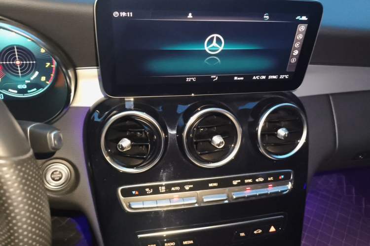 Used Mercedes-Benz C-Class 2021 C 260 Star Edition Audio And AC Panel
