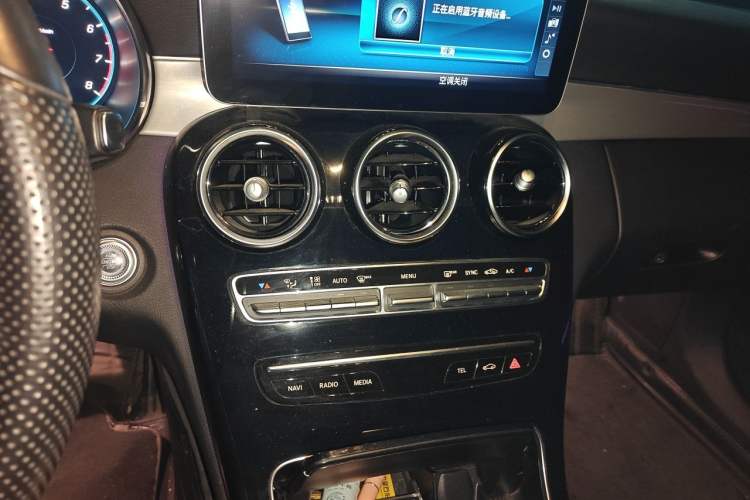 Used Mercedes-Benz C-Class 2021 C 260 Star Edition Audio And AC Panel