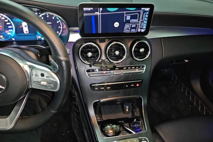 Used Mercedes-Benz C-Class 2021 C 260 L Sport Edition Audio And AC Panel