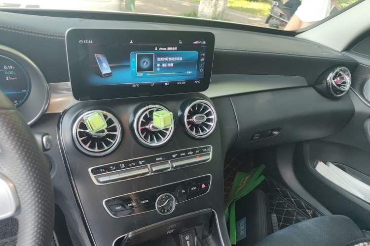 Used Mercedes-Benz C-Class 2021 C 260 L Sport Edition Star Collection Audio And AC Panel