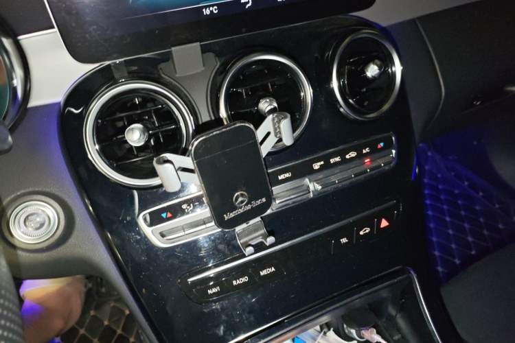 Used Mercedes-Benz C-Class 2021 C 260 Star Edition Audio And AC Panel