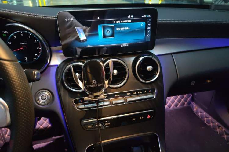 Used Mercedes-Benz C-Class 2021 C 200 L Fashion Edition Sport Version Audio And AC Panel