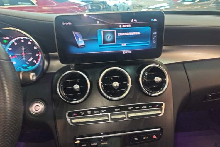 Used Mercedes-Benz C-Class 2021 C 260 L Sport Edition Audio And AC Panel
