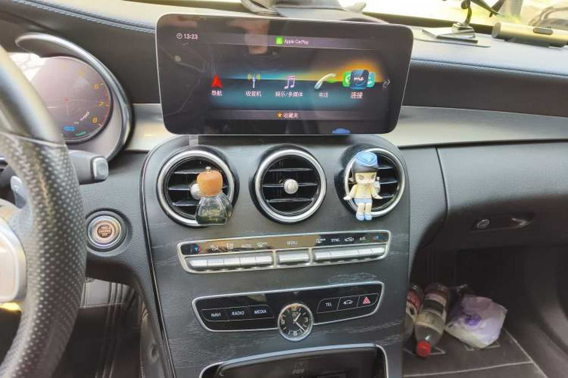 Used Mercedes-Benz C-Class 2021 C 260 L Sport Edition Star Collection Audio And AC Panel
