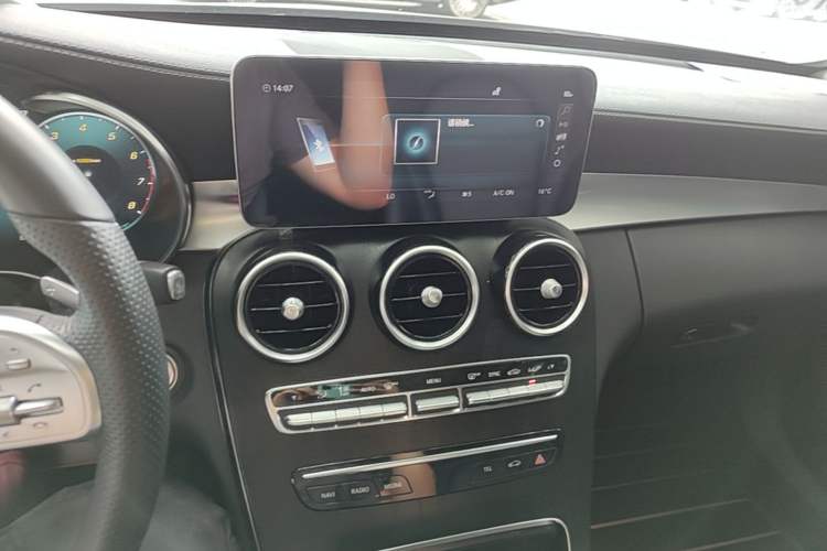 Used Mercedes-Benz C-Class 2021 C 260 L Sport Edition Audio And AC Panel
