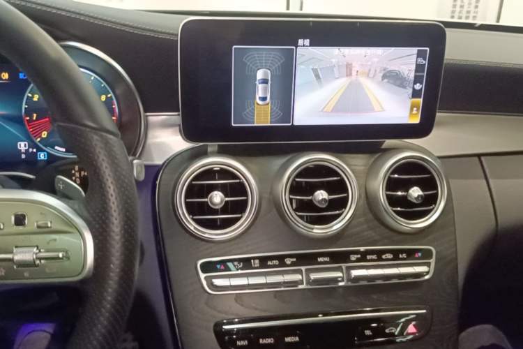 Used Mercedes-Benz C-Class 2021 C 260 Coupe Audio And AC Panel