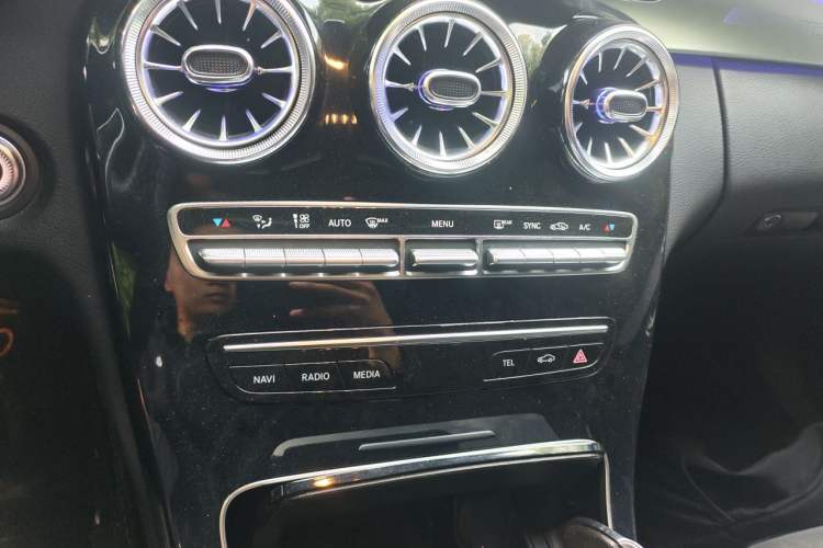 Used Mercedes-Benz C-Class 2021 C 260 Star Edition Audio And AC Panel