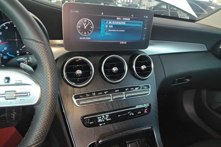 Used Mercedes-Benz C-Class 2021 C 200 L Fashion Edition Sport Version Audio And AC Panel