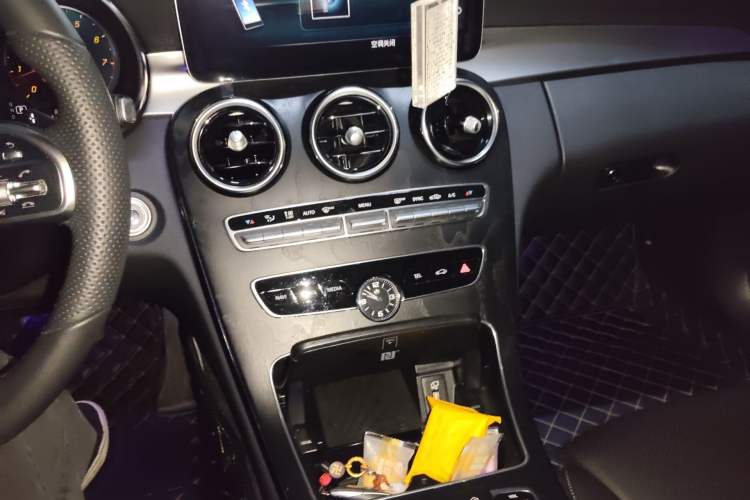 Used Mercedes-Benz C-Class 2021 C 260 L Sport Edition Star Collection Audio And AC Panel