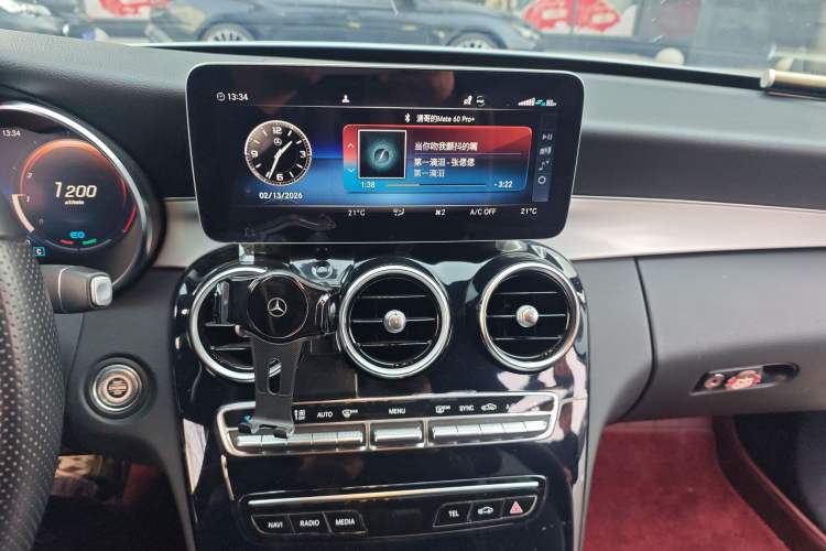 Used Mercedes-Benz C-Class 2021 C 260 Star Edition Audio And AC Panel